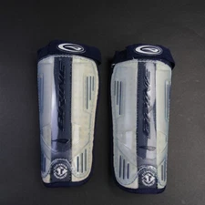 Brine Shin Guards Men's White/Blue Used