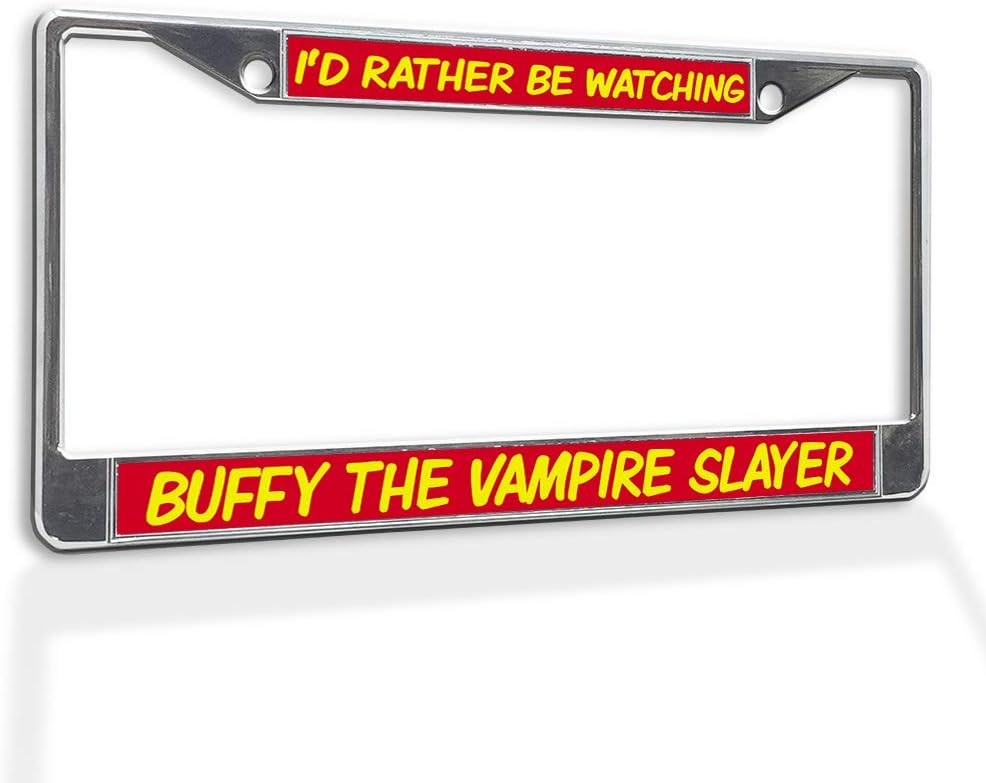 lettering & numbering License Plate Frame