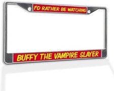 lettering & numbering License Plate Frame