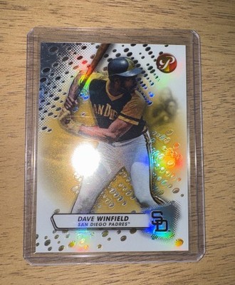 2023 Topps Pristine Dave Winfield /50 SSP Padres Hall of Famer