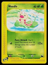 Pokemon Card - Weedle Skyridge 114/144 Common on eBay