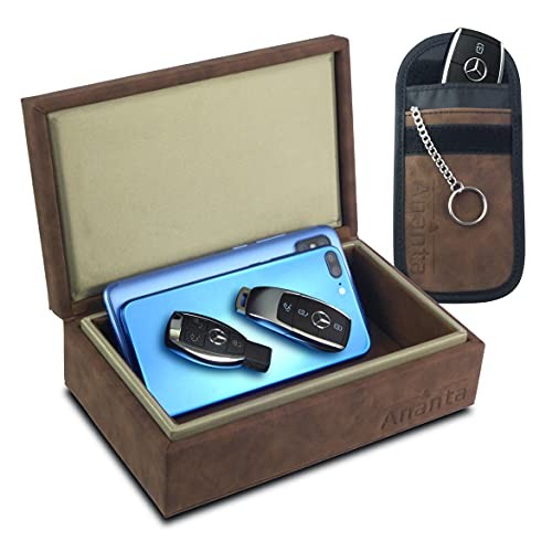 Ananta Faraday Box for Car Keys – Military-Grade RFID Signal Blocking,