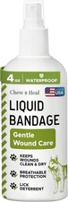Pet Liquid Bandage for Dogs - 4 oz Spray with Aloe - Wound Care for Dogs Incl...