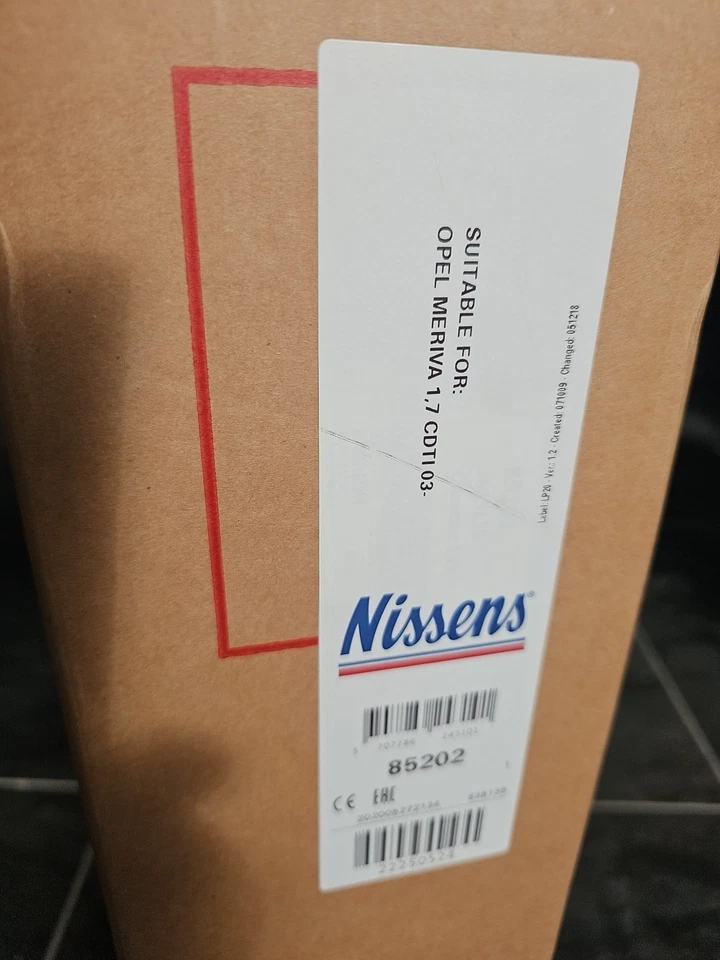 ELETTROVENTOLA OPEL MERIVA A 1.7 CDTI 52406448 NISSENS COD 85202 - Immagine 3 di 4