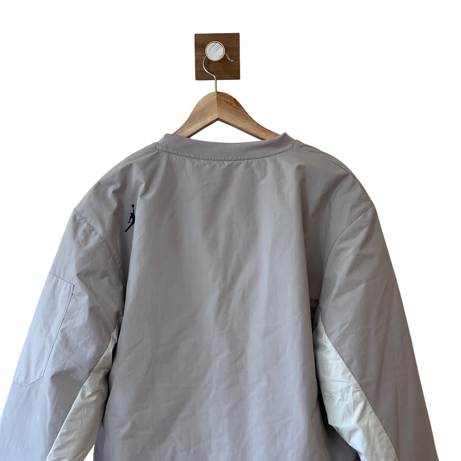 Jordan 23 Engineered Pullover Jacket Gray Nylon S… - image 14