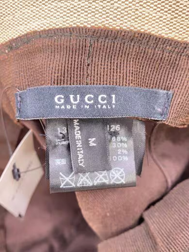 GUCCI Bucket Hat/ Polyester/ CML/ Solid Color/ Wo… - image 5