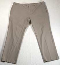 Lauren Ralph Lauren Men's Dress Pants Flat Front Classic Straight Beige 42x30