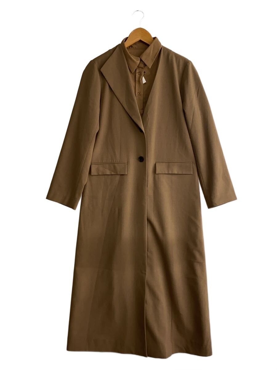Ameri Coat/S/Polyester/Beg/Plain/02120540540 22201 - image 1