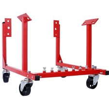 3in Heavy Duty Steel Engine Cradle With Wheels Chevy Small Block And Big Block