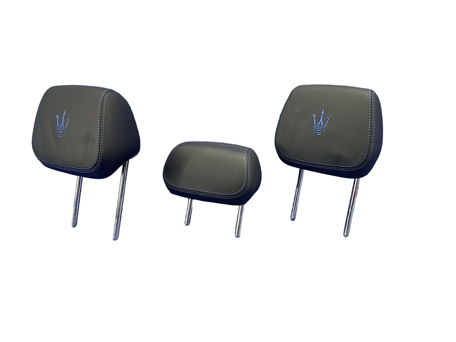 2023-2026 MASERATI GRECALE M182 OEM REAR LEFT RIGHT CENTER SEAT HEADREST SET 3
