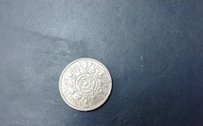 A British two shilling coin 1967