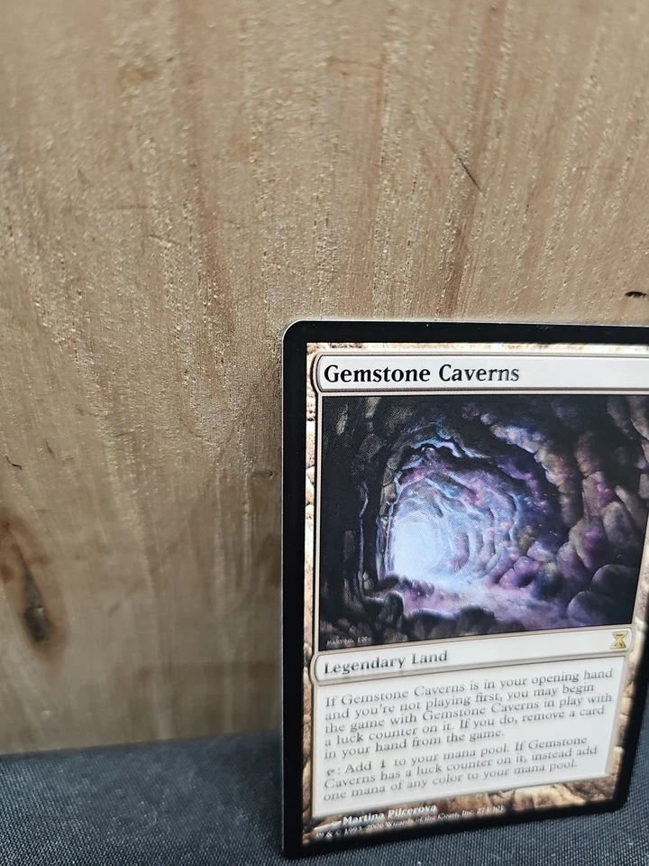Magic: The Gathering Gemstone Caverns Card 274/301 Time Spiral LP/NM  - Image 3 of 4