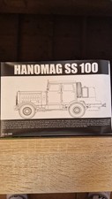 Maquette Notice Montage Hanomag SS100 Takom