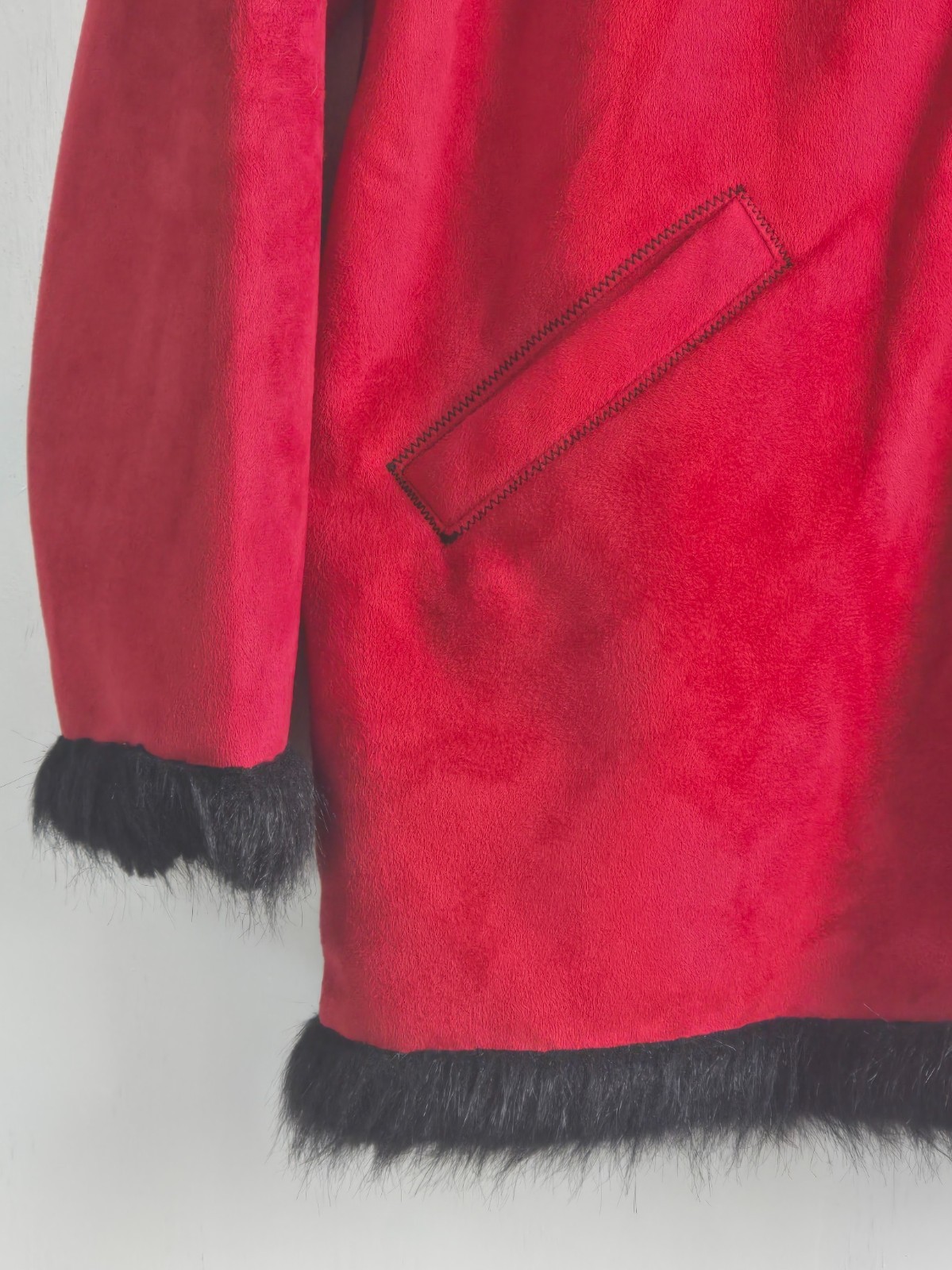 Ameri-Mode Red Jacket with Eagle Embroidery Women… - image 4