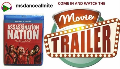 Assassination Nation (Blu-ray, 2018) Bill Skarsgård, Bella Thorne, NEW! no code