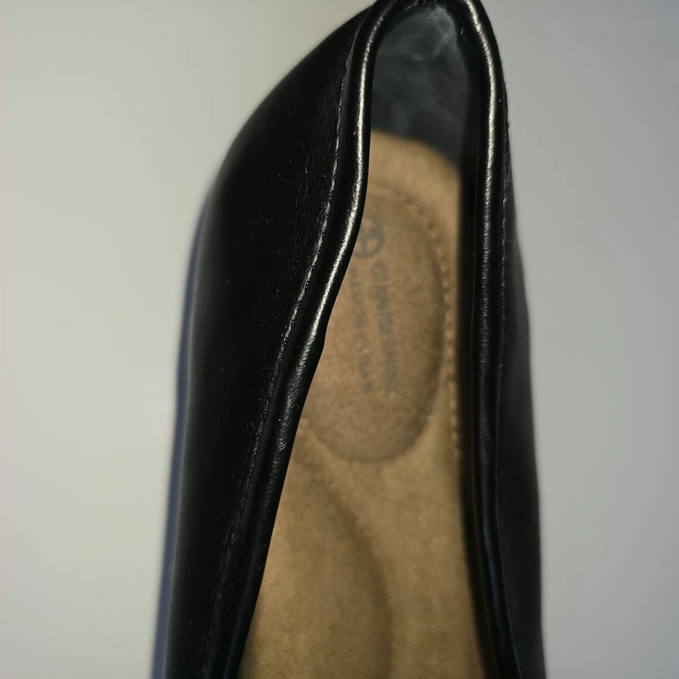 Mocasines para mujer talla 9M Giani Bernini Garreth de piel de becerro con estampado animal Foto 4 de 4