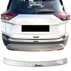 For NISSAN ROGUE 2021-2026 Chrome Rear Bumper Protector GLOSSY Stainless STEEL