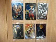 Kingdom Hearts Card Set of 6 Character Cards Sora Riku Mickey