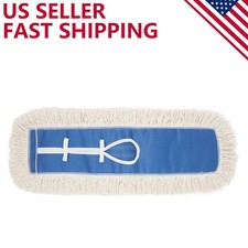 24'' Industrial Strength Cotton Dust Mop Head Refill Thick Tufted Replacement