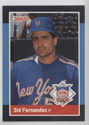 1988 Donruss All-Stars Sid Fernandez #58 0b5