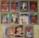 Mike Trout (11) Card Lot Of Topps, Chrome, Heritage & Holiday Inserts, Refractor