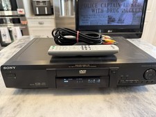 Sony DVP-S330 DVD/CD/Video Player Bundle W/ AV Cord  Remote -Tested -See Video