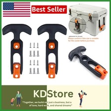 2-Pack Durable Cooler Lid Latches  Self-Aligning  Non-Corrosive Design