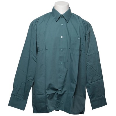 Roberto Bertolucci, Hemd, Größe: 45, Grün, Baumwolle/Polyester, Einfarbig #i0T