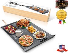 Food Warming Mat - Portable Party Buffet Electric Warming Tray, Foldable Food...