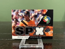 2006 SPx - Wbc Winning Materials Andruw Jones #WM-AJ (MEM)