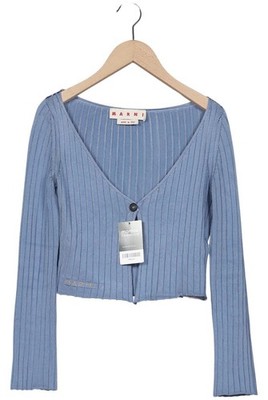 Marni Strickjacke Damen Cardigan Jacke Gr. 36 (IT 42) Hellblau #wf77yu4