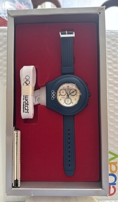 Vintage Swatch Watch Irony 2004 Athens Olympics Wrist Watch New