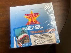 Triumphs And Horrors Of The Gulf War Trading Cards Complete Case - Sealed