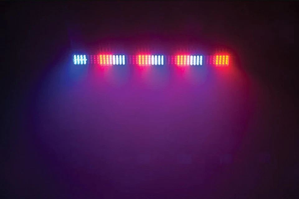 Chauvet Lighting Colorstrip Mini Color Mixing Stage Wash Bar Light W/ Dmx Cables - Image 2 of 4