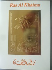 Ras Al Khaima timbre OR Espace satellite JO Munich 1972  neuf