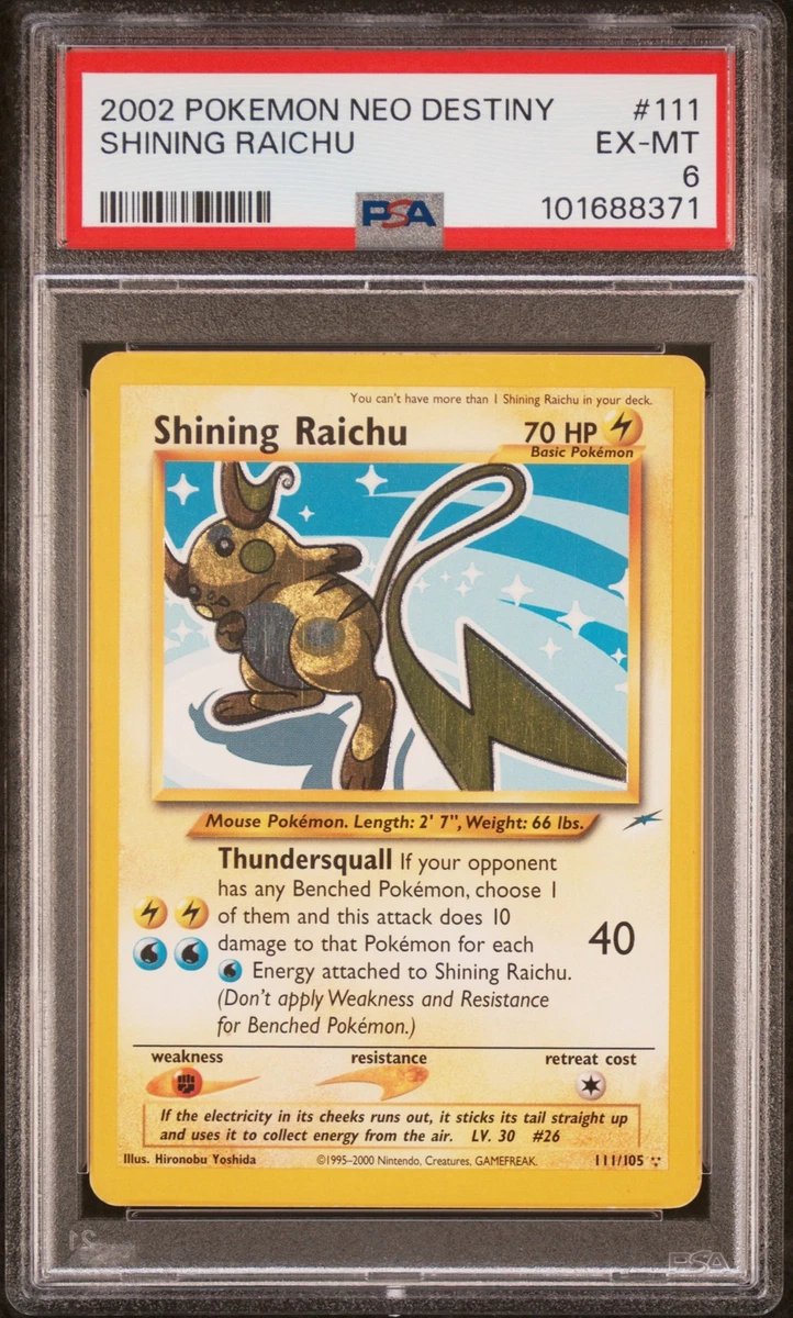 Shining Raichu for sale | eBay