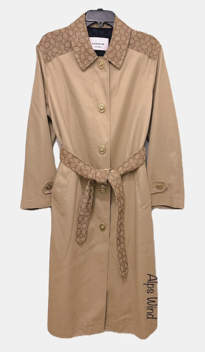 Coach Solid Trench Coats for Women for sale - eBay