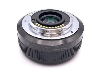 Objectif Panasonic LUMIX G 20mm F1.7 II ASPH noir appareil photo 4/3... - Photo 1/2