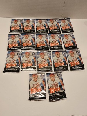 Topps 2014 Series One 8 Cards Per Pack Lot Of 17 Unopened Packs