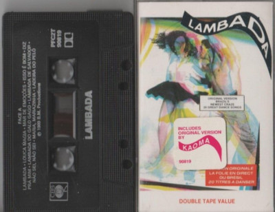 LAMBADA Cassette Tape VERSION ORIGINALE, LA FOLIE EN DIRECT DU BRESIL CANADA