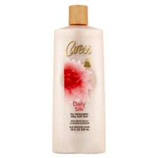 CARESS DAILY SILK WHITE PEACH  ORANGE BLOSSOM BODY WASH 12 OZ