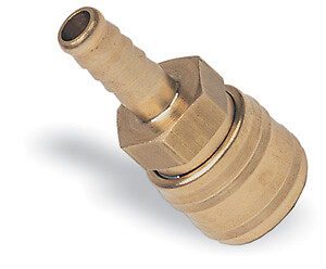 Druckluftkupplung Stecknippel Schnellkupplung Stecker Tülle aus Messing NW7,2 - Bild 10 von 40
