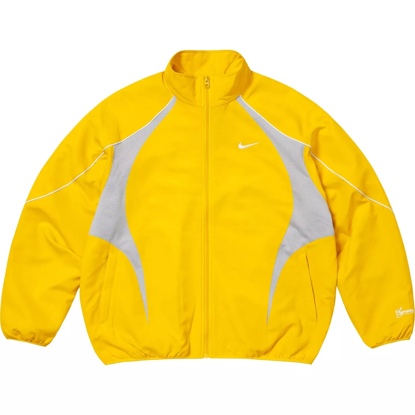 VESTE DE SURVÊTEMENT NIKE SUPRÊME (XL) (JAUNE) SS25 CUIR UNIVERSITAIRE RUGBY AIR MAX 1