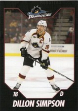 Dillon Simpson 2021-22 Cleveland Monsters