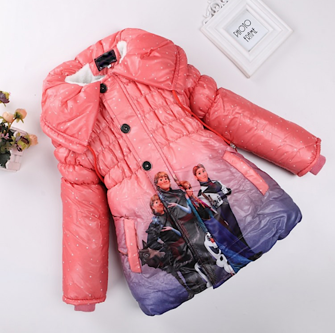 Purple Down Baby Jacket Girl Purple Winter Jacket Frozen A 00190V