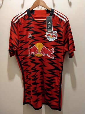 ***Neu mit Etikett*** New York Red Bulls Heim Fußballtrikot Herren Large 2024/25 