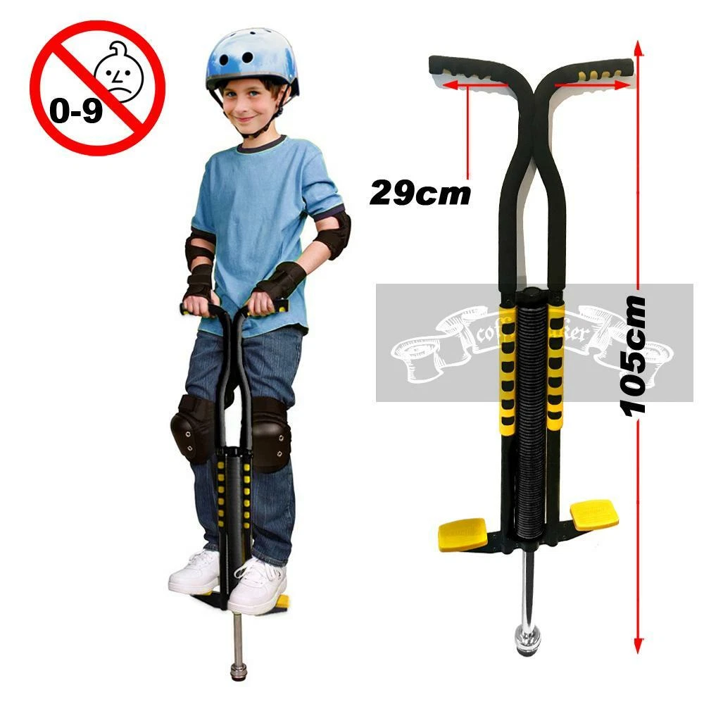 Adults Kids Pogo Stick Jumping Stilts Fly Jumper Air Kicks