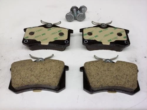 Genuíno Audi 2001-2005 Allroad Quattro conjunto de pastilhas de freio a disco traseiro 3B0-698-451 - Imagem 2 de 4