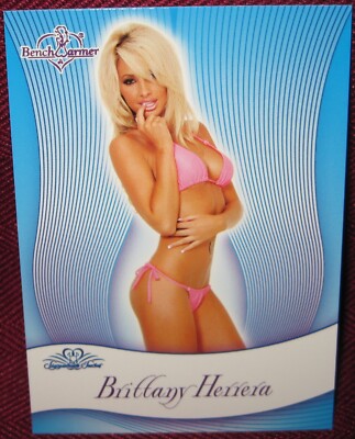 2010 BENCHWARMER SIGNATURE SERIES #13 BRITTANY HERRERA BASE CARD