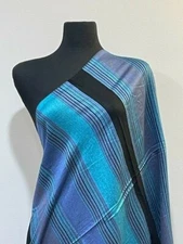 Women's High Quality Multicolor Striped Pashmina Shawl/Stole/Wrap/Scarf X40